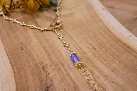 Collier MAGIC charoïte
