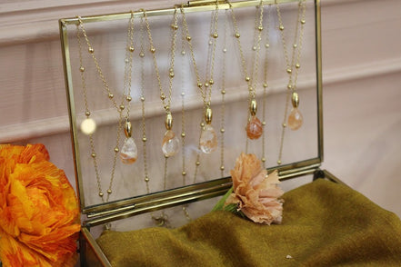 Collier TOUT SIMPLEMENT cornaline