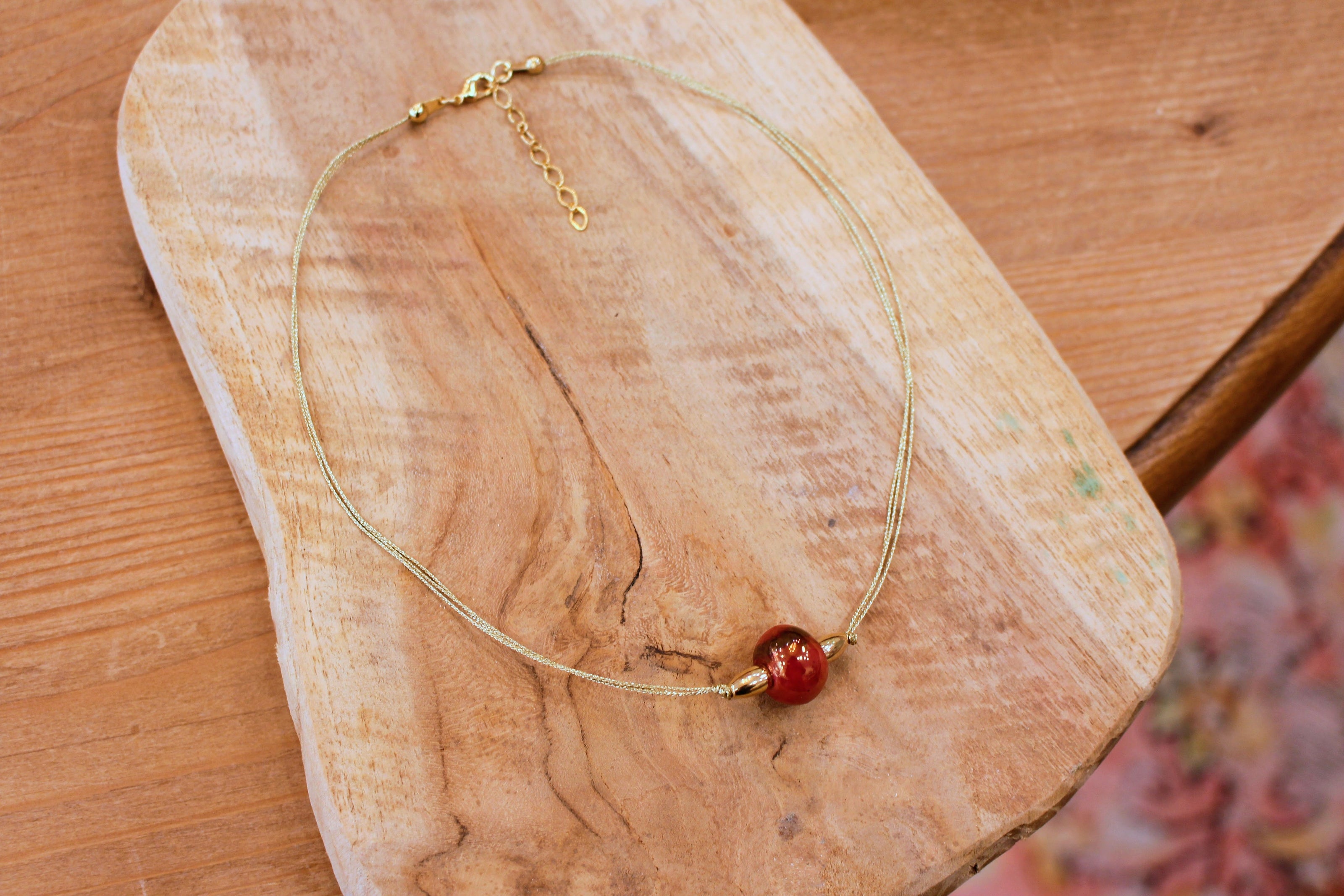 collier BONBON céramique