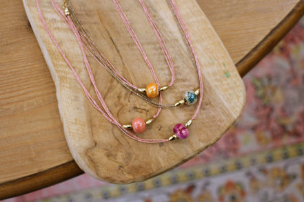 collier BONBON céramique