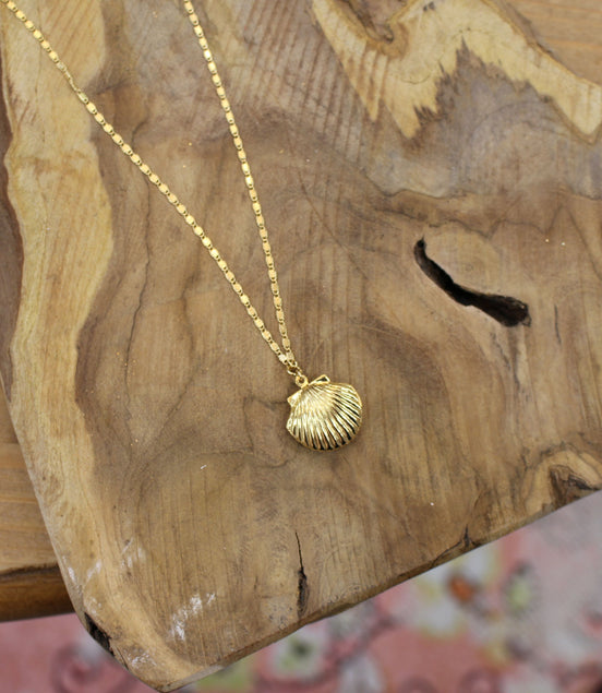 Collier doré CHEMIN ( variation Bola de grossesse existante )