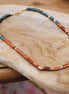 Collier ORIGINE HELLENIQUE doré terre fauve