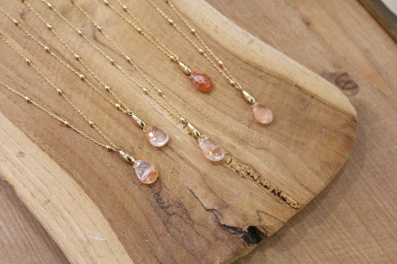 Collier TOUT SIMPLEMENT cornaline