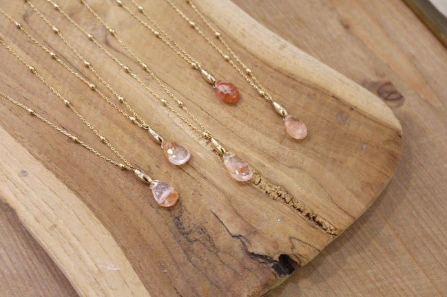 Collier TOUT SIMPLEMENT cornaline