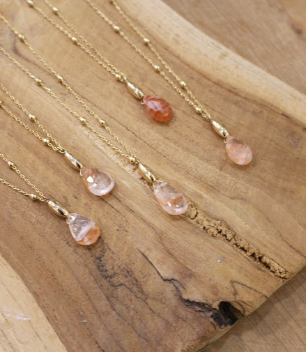 Collier TOUT SIMPLEMENT cornaline