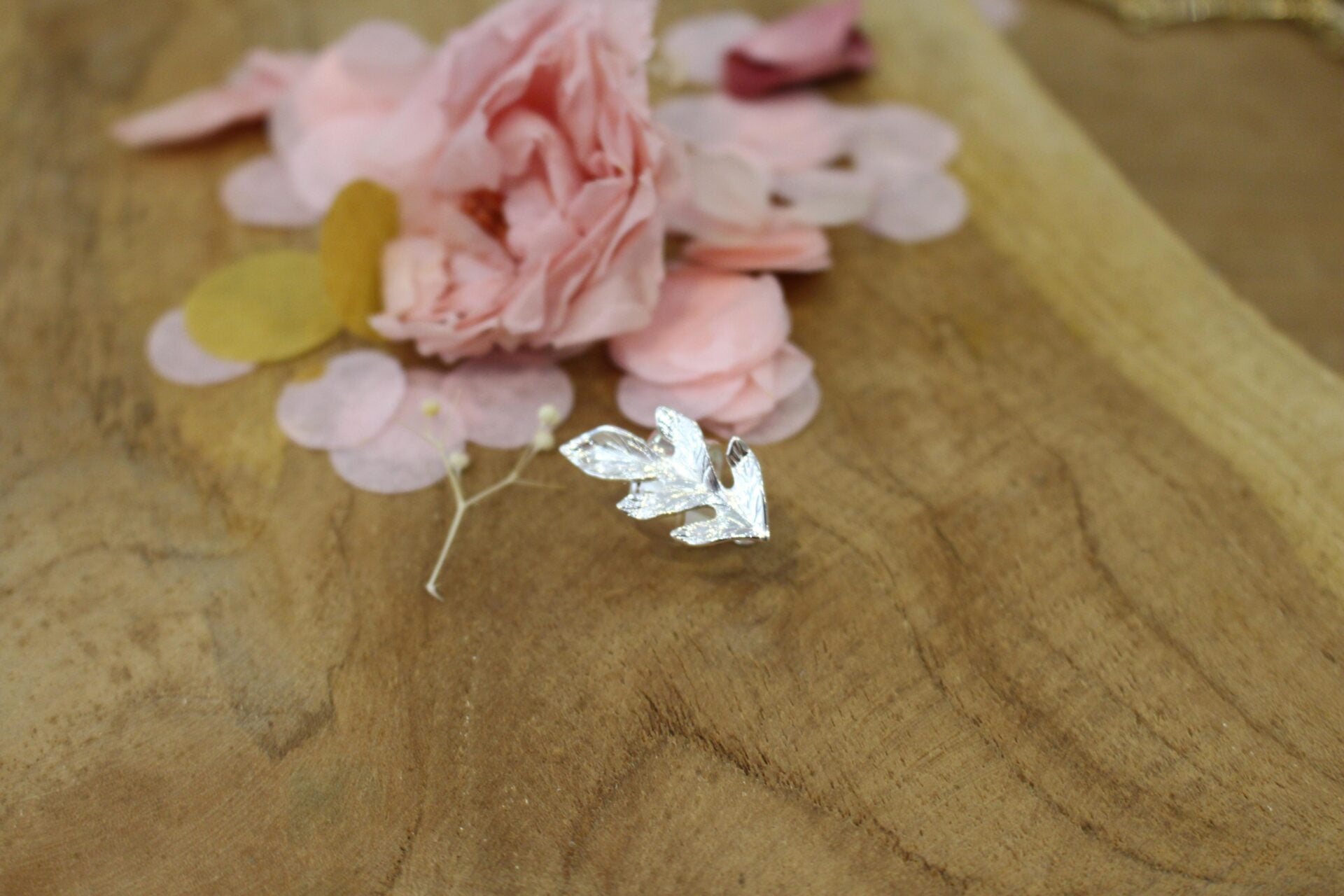 earcuff EPI DE BLÉ argenté