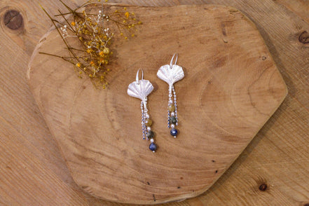 Boucles d'oreilles CONSTANCE - argent