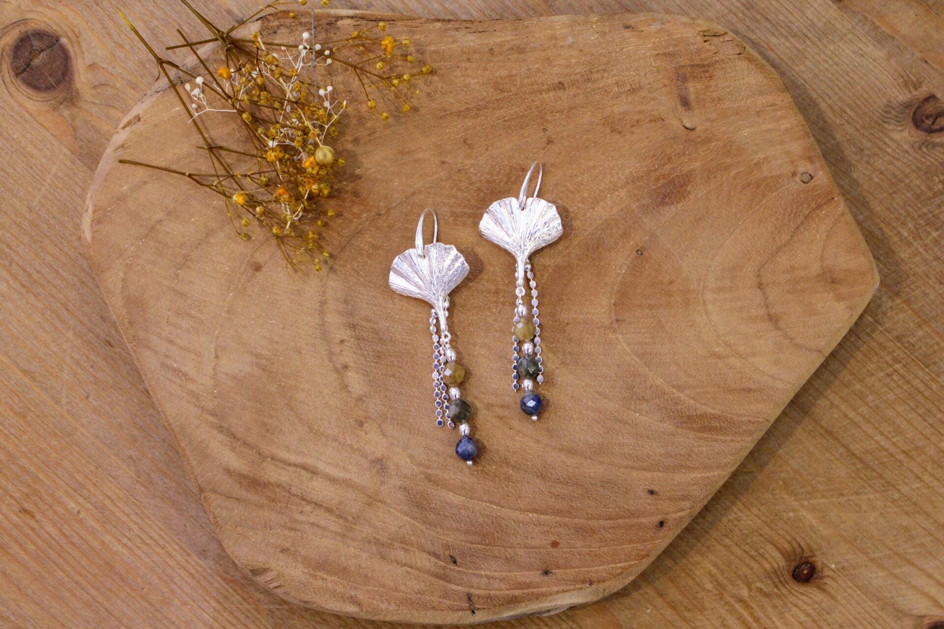 Boucles d'oreilles CONSTANCE - argent