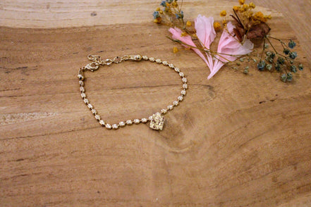 idée cadeau bijou femme bracelet doré original