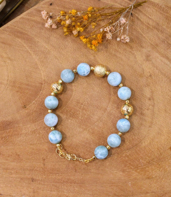 idée cadeau bijou femme doré larimar