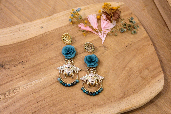 idée cadeau bijou grandes boucles d'oreilles kassiopeia