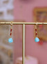 idée cadeau boucles d'oreilles fines inspirées du voyage