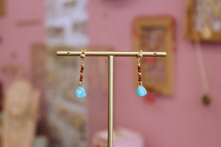 idée cadeau boucles d'oreilles fines inspirées du voyage
