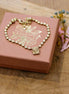 idée cadeau femme bijou bracelet fait main doré