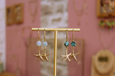 Boucles d'oreilles POSEIDON
