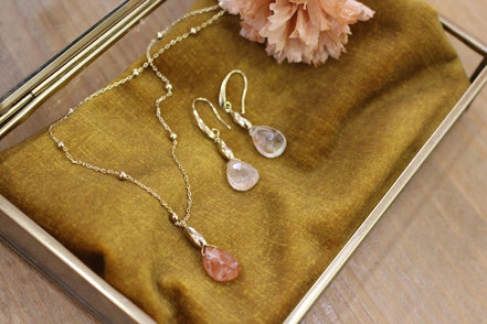 Boucles d'oreilles TOUT SIMPLEMENT cornaline