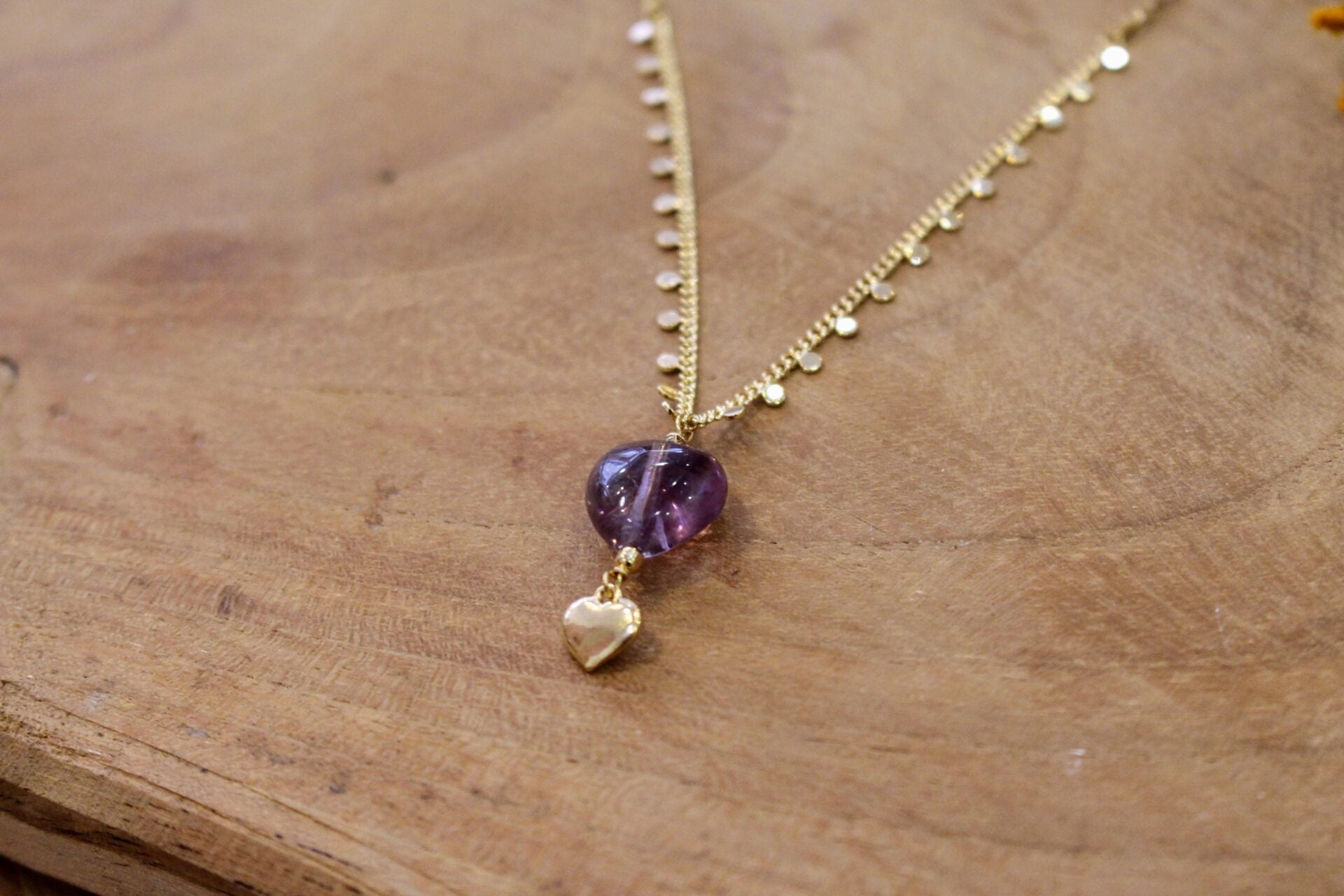 Collier INFINI améthyste