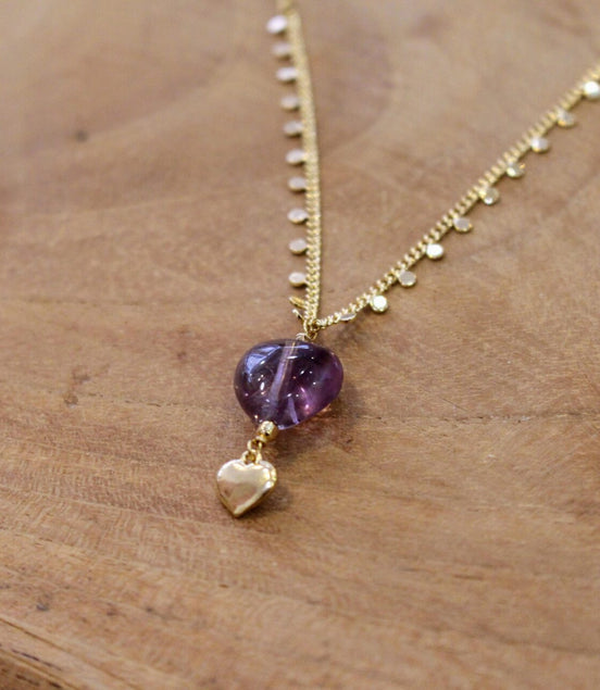 Collier INFINI améthyste