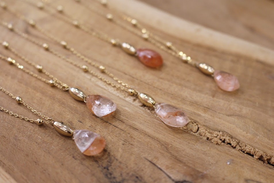 Collier TOUT SIMPLEMENT cornaline
