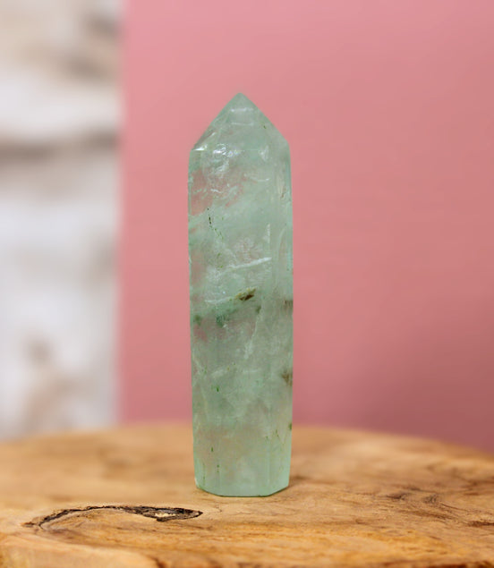 Pointe fluorite verte AA+ 122gr