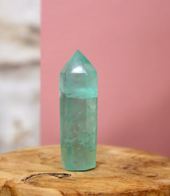 Pointe fluorite verte AA+ 178gr