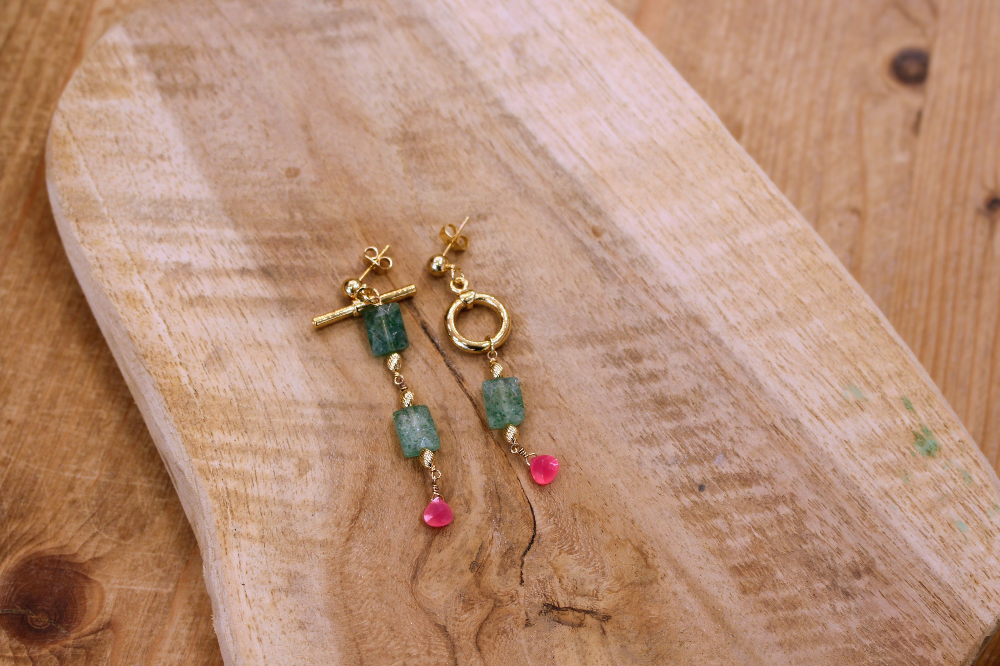 Boucles d'oreilles asymétriques LIMONATA